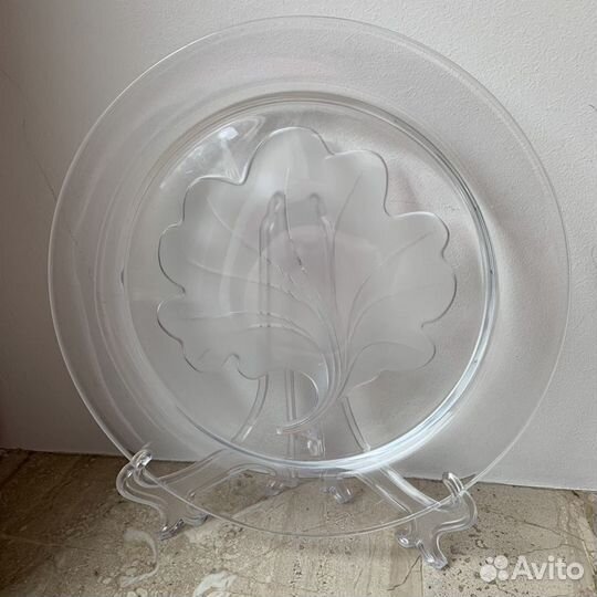 Лалик тарелка Capucines Lalique, Франция