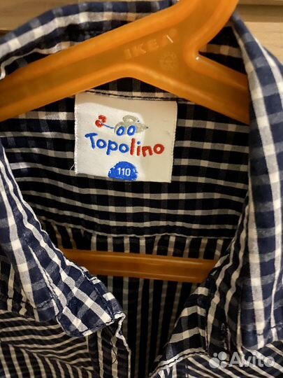 Рубашка для мальчика 104 110