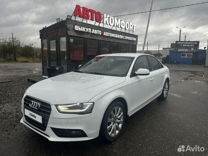 Audi A4 1.8 CVT, 2015, 127 000 км
