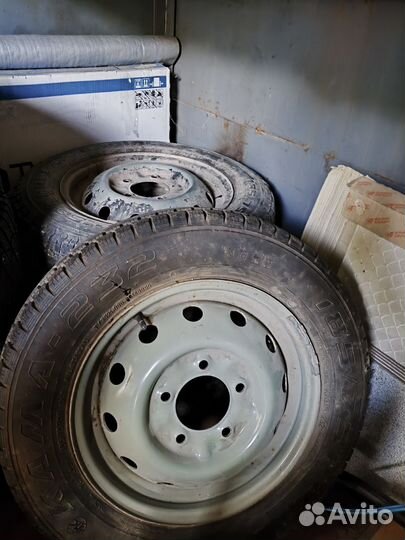 Летние колеса на ниву