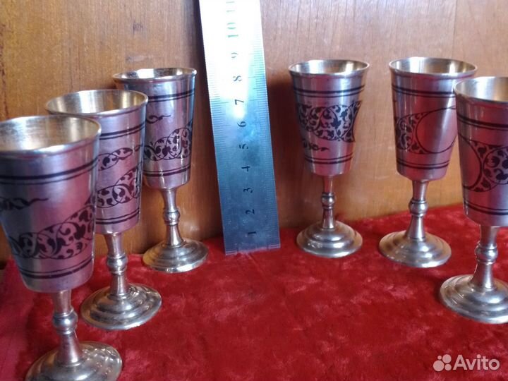 Серебряные рюмки СССР