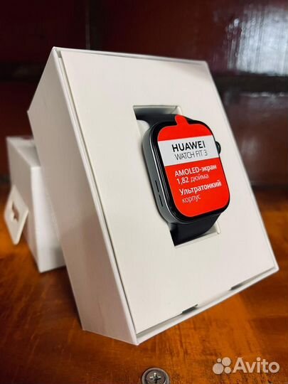 SMART часы huawei watch fit 3