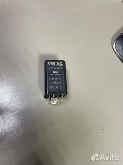 Реле 457 свечей накала Ауди А6 С6 А8 Д3 А4 Б8 А5