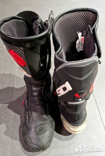 Мотоботы sidi Vertigo перфорированные