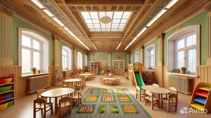 Франшиза детского сада доход 800к