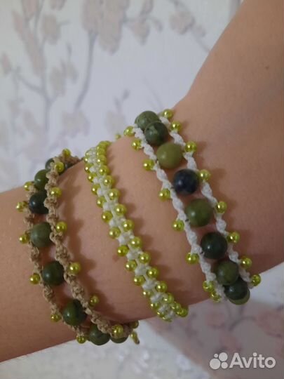 Браслет микромакраме