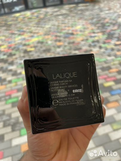 Парфюм Lalique Encre Noire