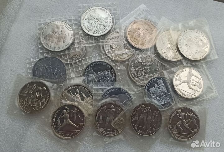 Юбилейные монеты молодой России 1991-1995