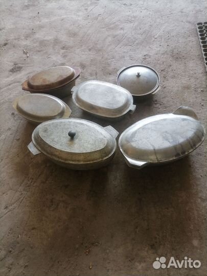 Гусятницы, утятницы, казан СССР