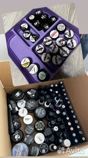 Гель-лак, расходники, дизайн для маникюра набор