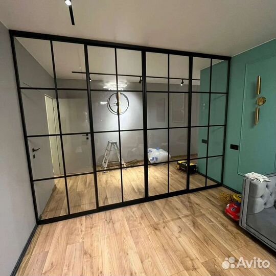 Перегородка в стиле лофт