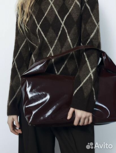 Сумка шопер zara