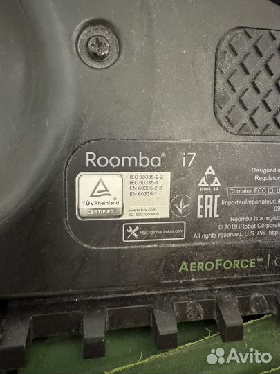 Робот пылесос irobot roomba i7