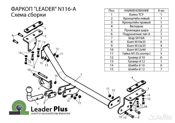 Фаркоп для Nissan Juke
