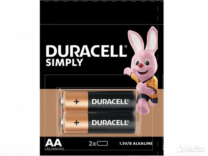 Батарейки duracell simply aа LR6 1.5V