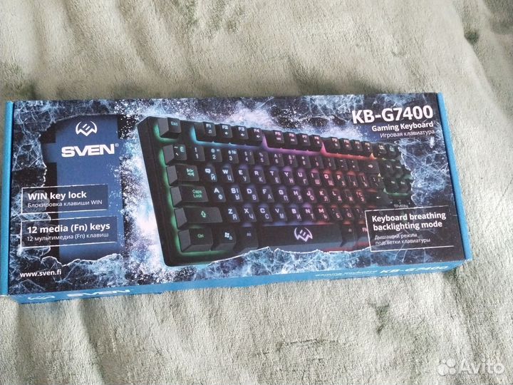 Игровая клавиатура Sven KB-G7400