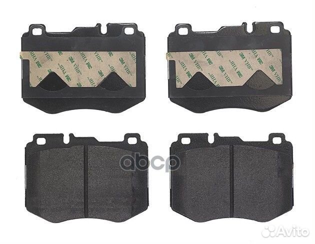 Колодки тормозные MB W205/S205 14- перед. P5012