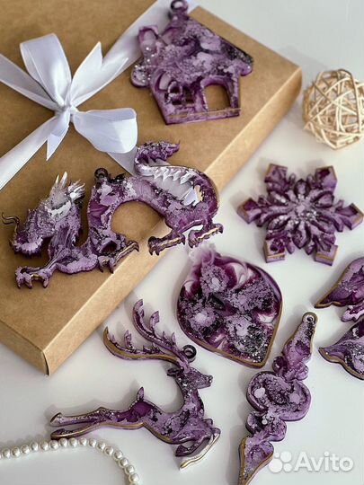 Ёлочные игрушки 2024 год дракона