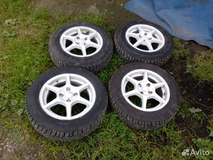 Диски sport line r14 на ваз итд,зима