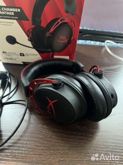 Игровые наушники hyperx