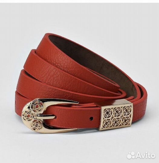 Ремень красный 95