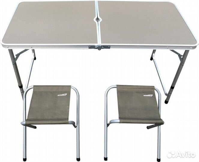 Стол складной для пикника с 4 стульями