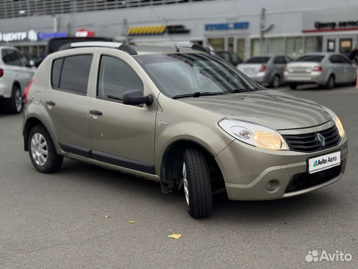 Renault Sandero 1.6 МТ, 2011, 87 000 км