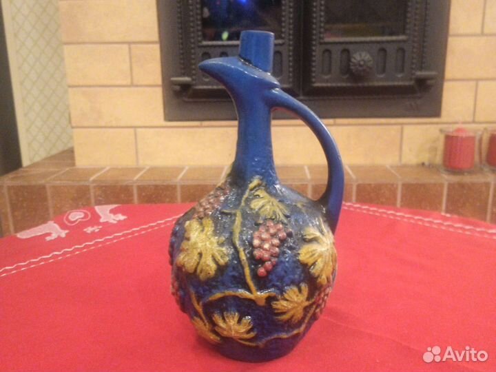 Глиняный кувшин из Грузии, ручная работа