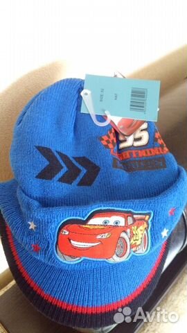 Новая шапка с козырьком р.52
