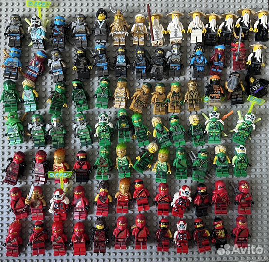 Lego ninjago минифигурки