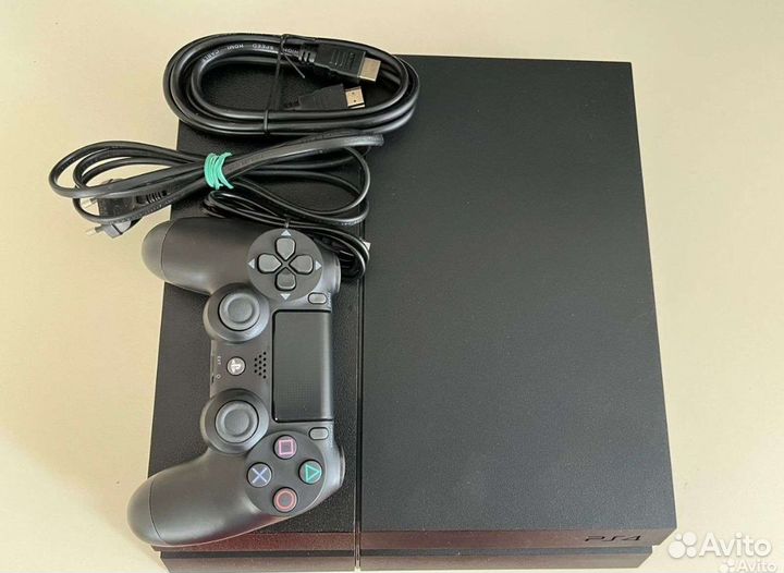 Sony playstation 4 fat+146 игр