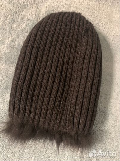 Шапка из меха кролика