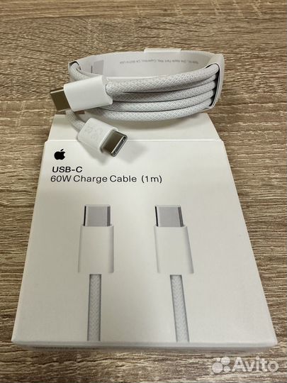 Кабель Apple 60w type-c Оригинал для iphon 15