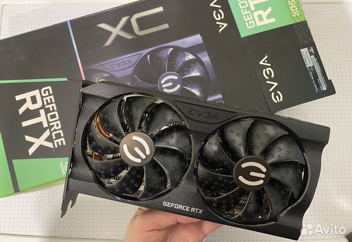 Видеокарта 3060ti evga
