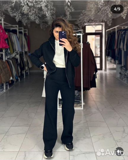 Костюм вязаный корея женский