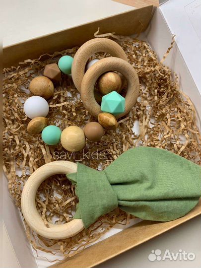 Силиконовые грызунки, прорезыватели на заказ