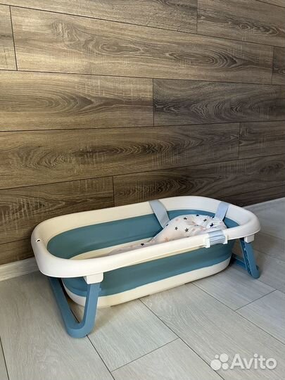 Складная ванночка для купания новорожденных
