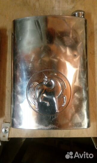 Фляжка из нержавейки
