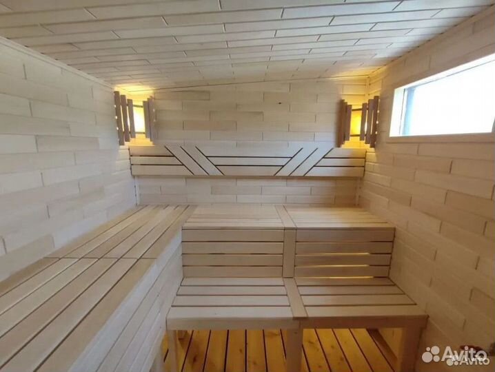 Баня в стиле Лофт 7х4,5 BA-6724