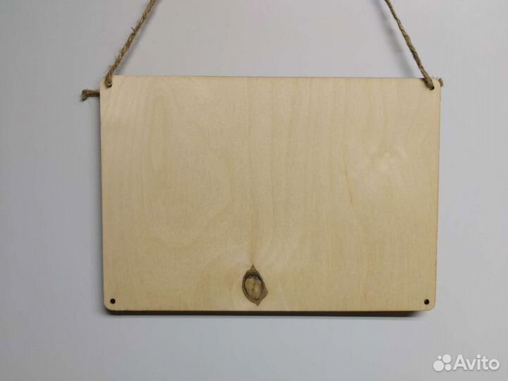 Постеры на натуральном дереве, таблички, декор