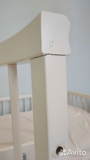 Овальная круглая детская кроватка трансформер