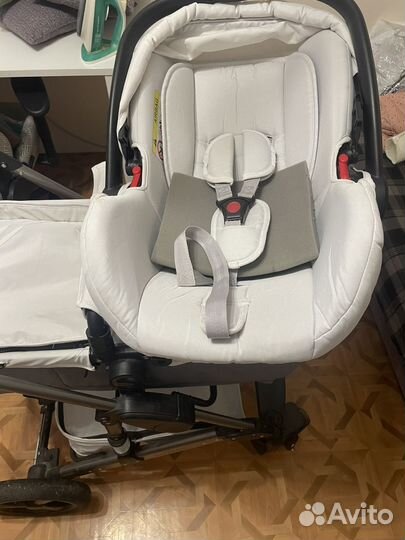 Коляска luxmom 3 в 1 бу