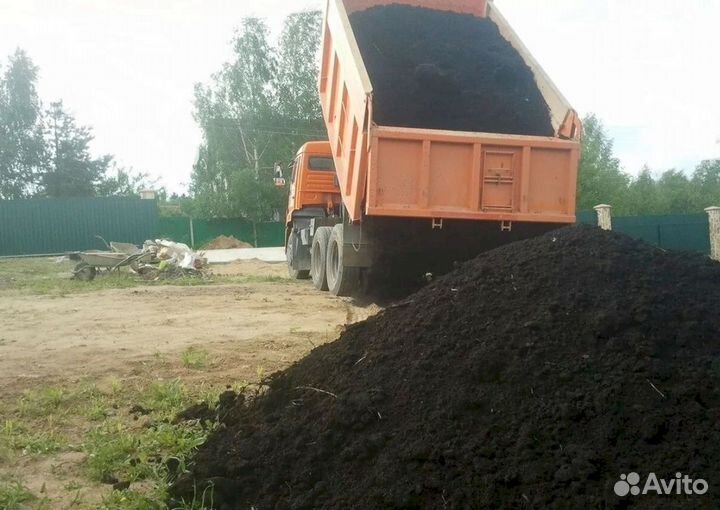 Плодородный грунт доставка