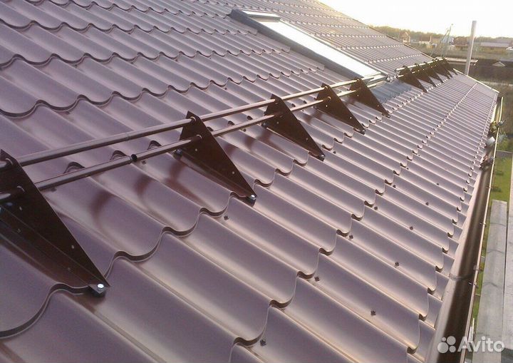 Снегозадержатель трубчатый