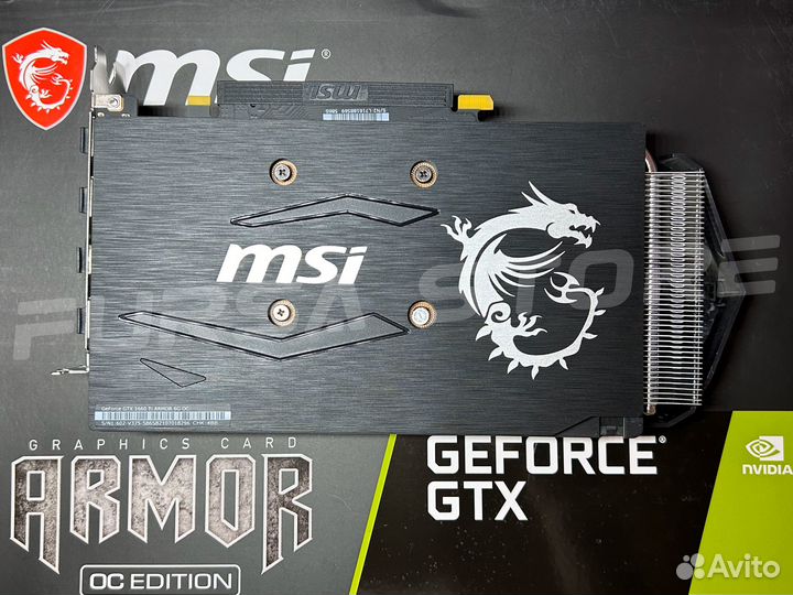 Видеокарта Nvidia GeForce GTX 1660 Ti MSI armor