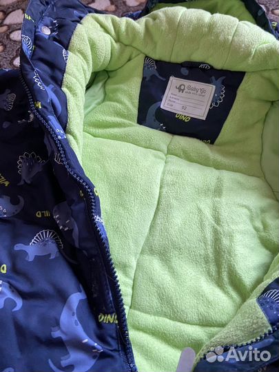 Зимний комбинезон для мальчика 92