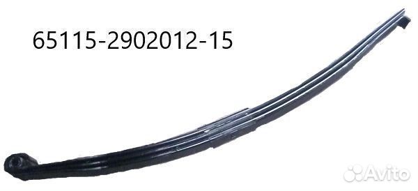 Лист 1 рессоры передней Камаз 65116