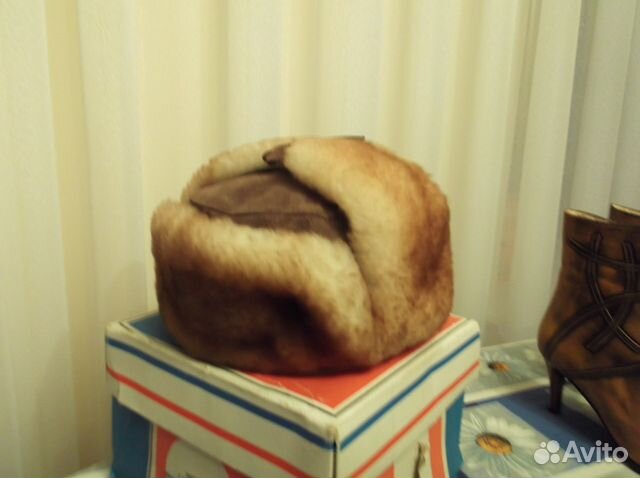 Шапка из натуральной овчины