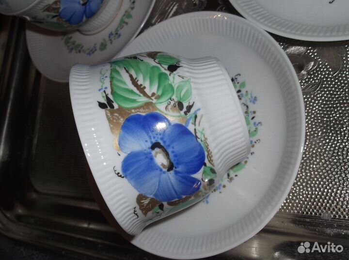 Чайные пары фарфор лфз 1 сорт