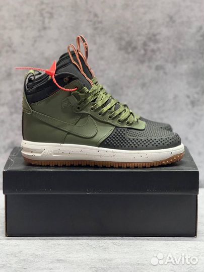 Кроссовки Nike Lunar Forse 1 Duckboot зимние (Арт.60723)